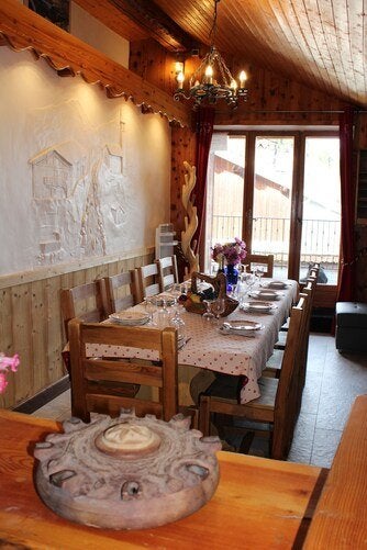 Appartement au pied des pistes de ski, Alpen, Dorp, Afwasmachine, 10 personen