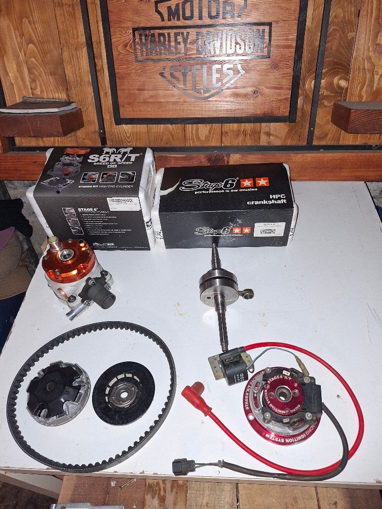 Stage 6 parts, Ophalen, Zo goed als nieuw, Blok, Overige merken