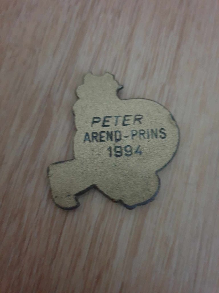 Carnaval Aalst medaille Arend prins Peter 1994, Enlèvement ou Envoi