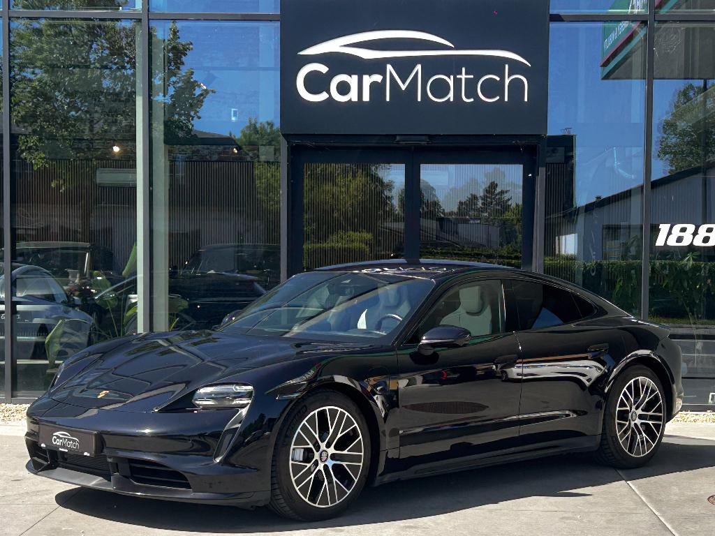 Porsche Taycan TURBO - PANO | BOSE | ACC | 360 | CHRONO, Auto's, Porsche, Automaat, 0 cilinders, Euro 6, Zwart