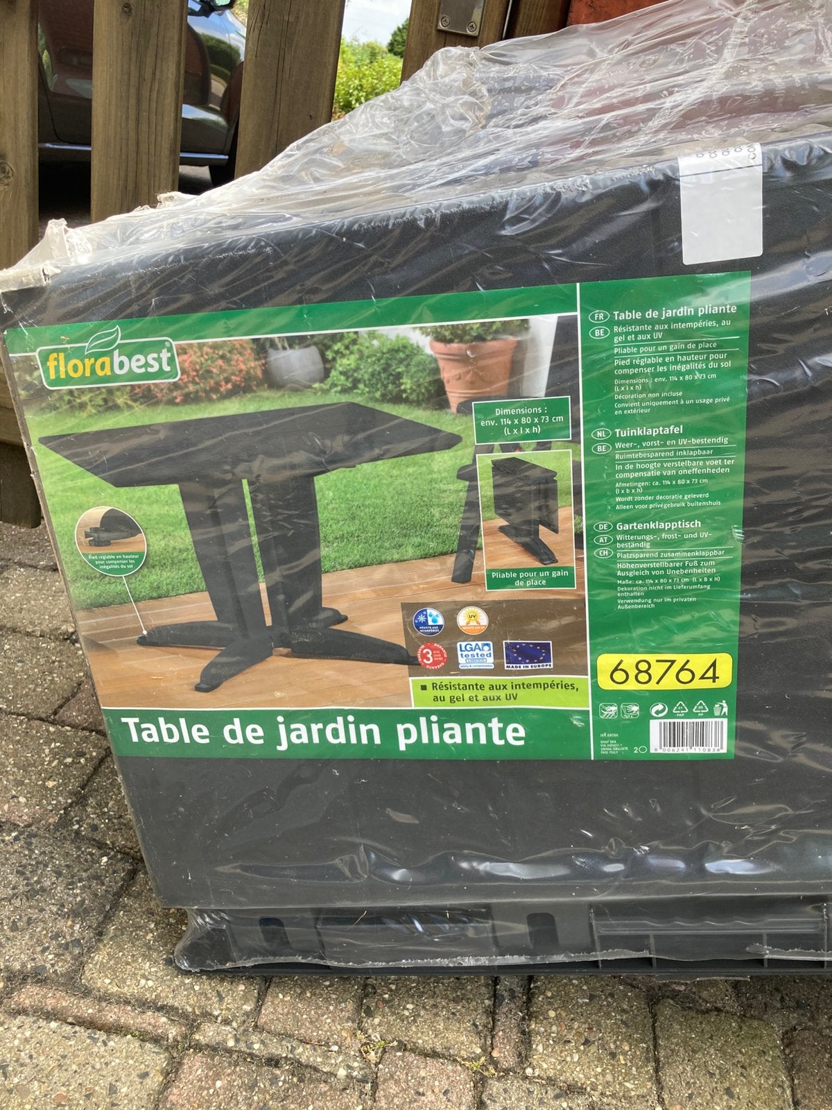Tuintafel nieuw, Tuin en Terras, Partytenten, Ophalen, Nieuw, Opvouwbaar