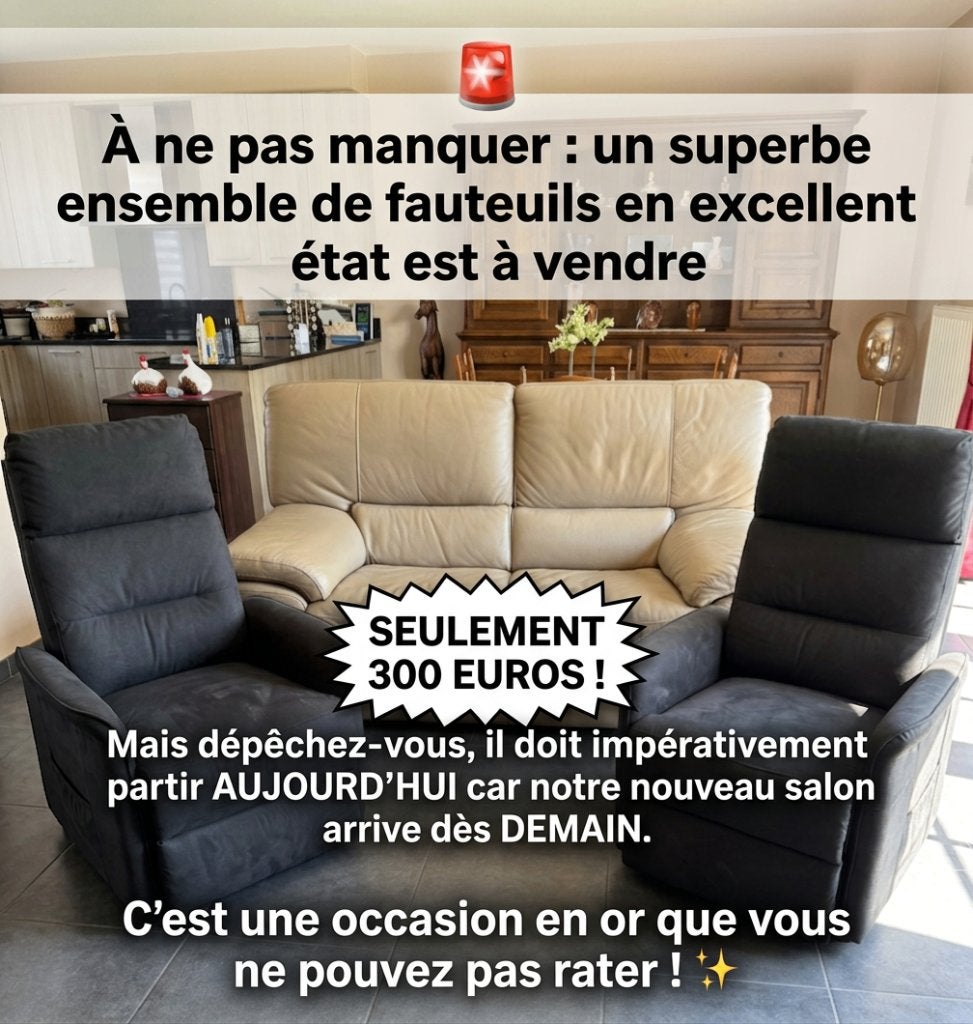 Tip alert: een prachtige set fauteuils, Huis en Inrichting, Fauteuils, Gebruikt, Leer, Ophalen