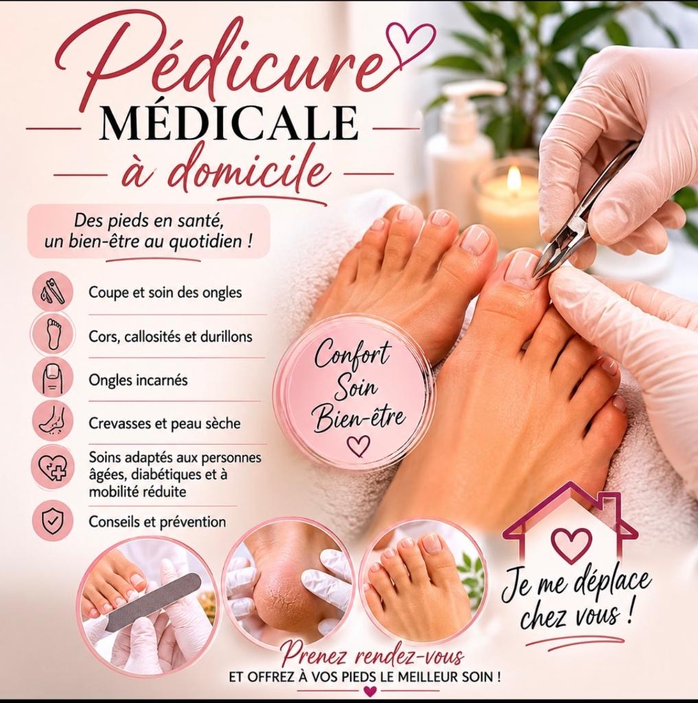 Pédicure médicale à domicile, Enlèvement, Neuf, Autres types