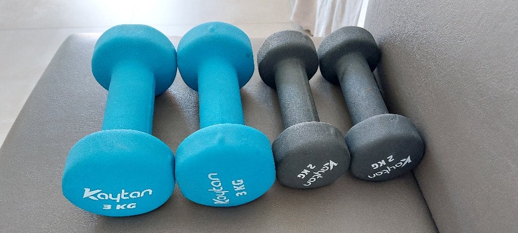 Gewichten, Sport en Fitness, Ophalen, Zo goed als nieuw, Armen