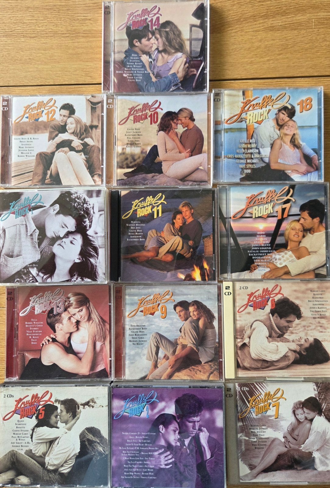 Lot knuffel cd's 25 cd's, Enlèvement ou Envoi