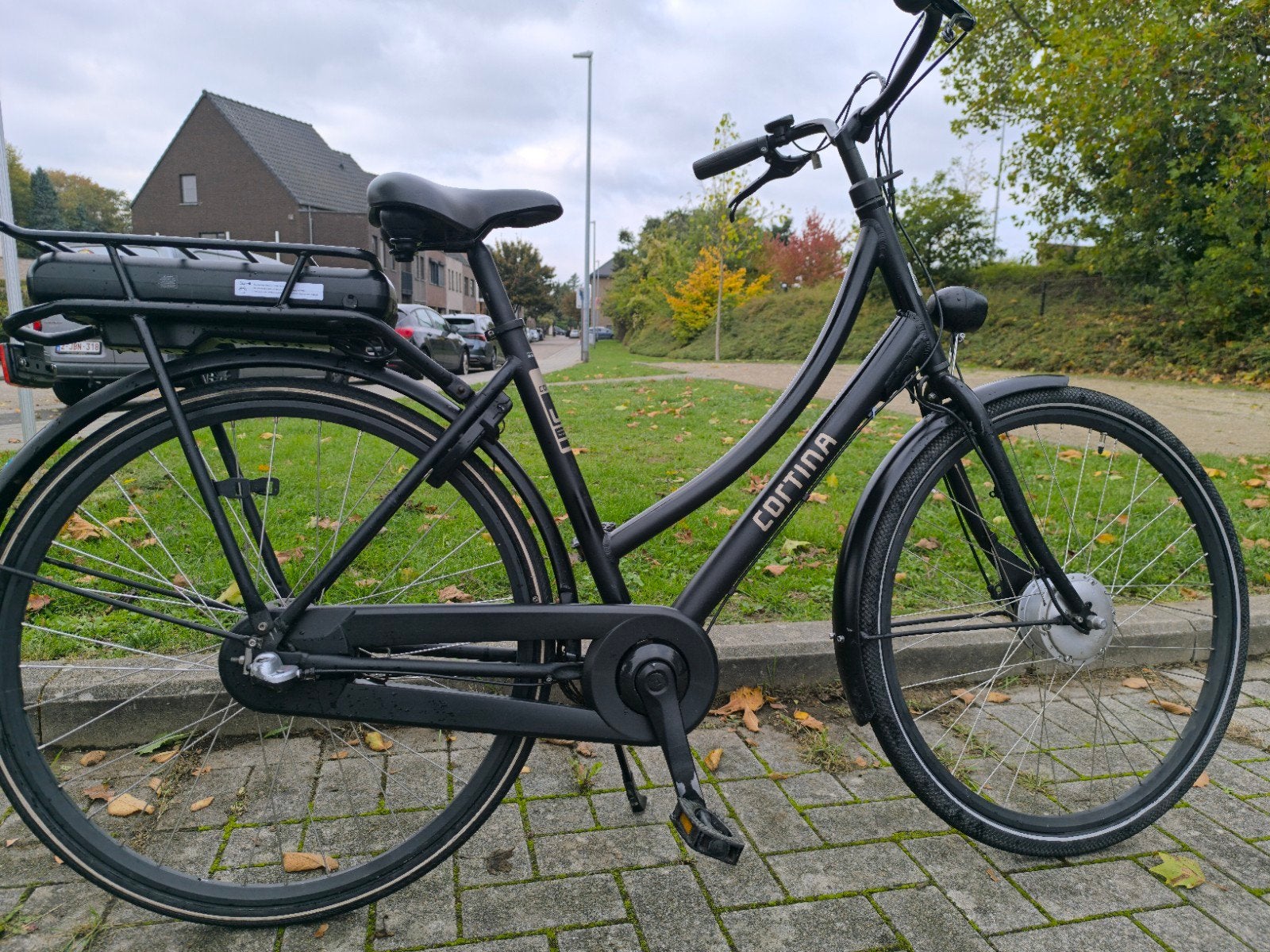 Cortina Dames elektrischefiets Amper gebruikt lightweight, Ophalen, Minder dan 30 km per accu, Zo goed als nieuw, Cortina