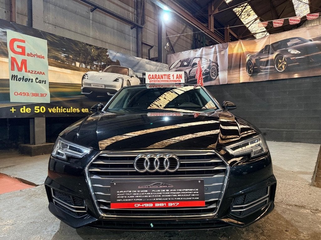 Audi A4 S-Line 2.0TDI CarPlay Cuir LED Caméra, Cuir, Achat, Cruise Control, Entreprise