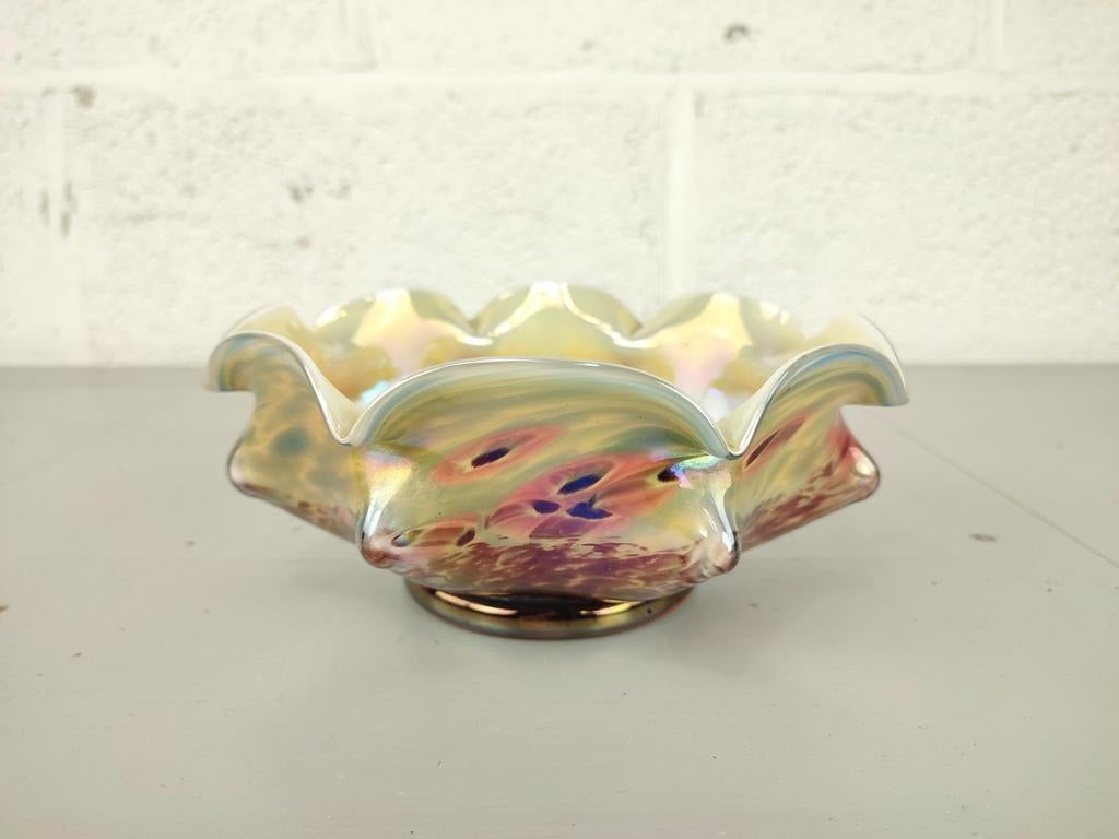 Antieke Kralik Millefiori schaal, Antiek en Kunst, Ophalen of Verzenden