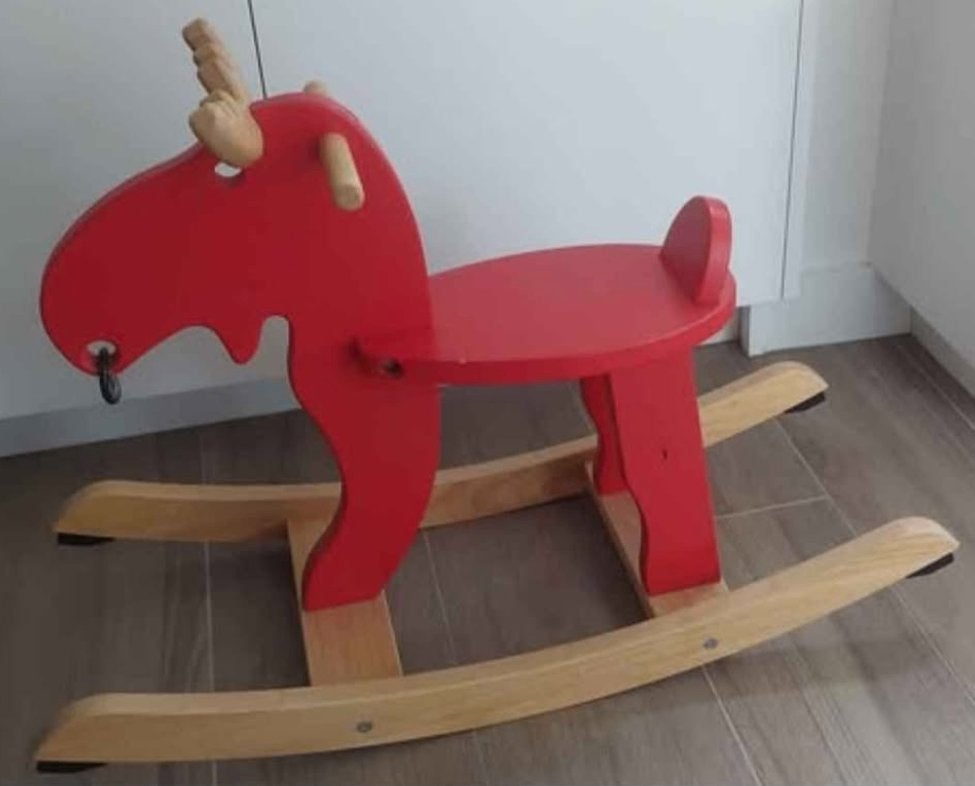 Hobbelpaard Ikea, Ophalen, Zo goed als nieuw