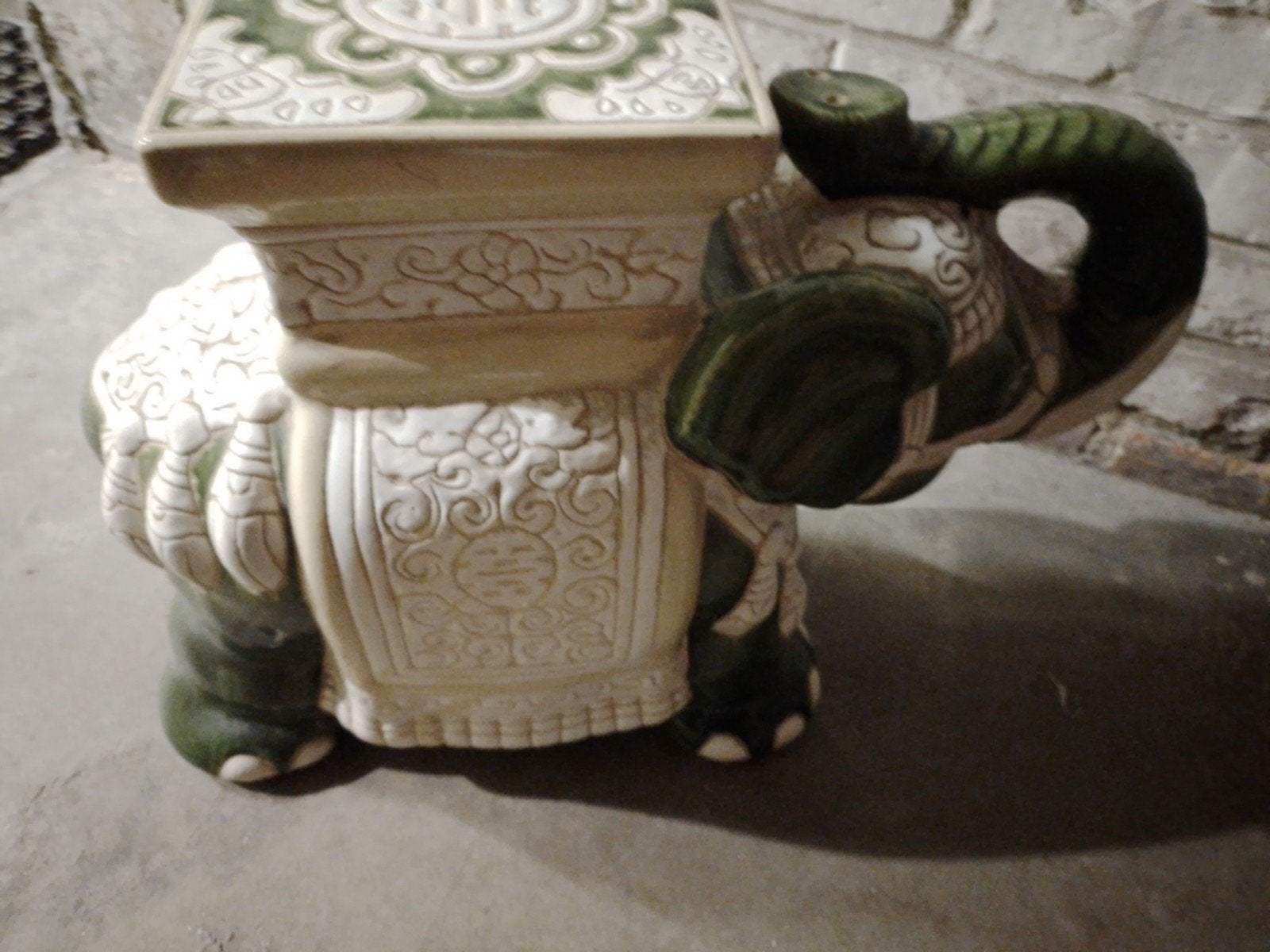Porte plante éléphant, Jardin & Terrasse, Enlèvement, Comme neuf, Autres matériaux, Intérieur