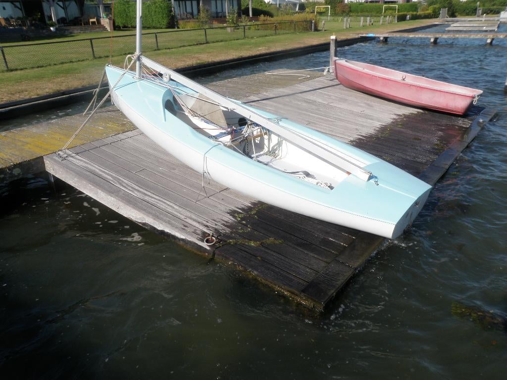 Finnjol polyester met trailer en strandtrailer, Ophalen, Geen motor, Gebruikt, Overige brandstoffen