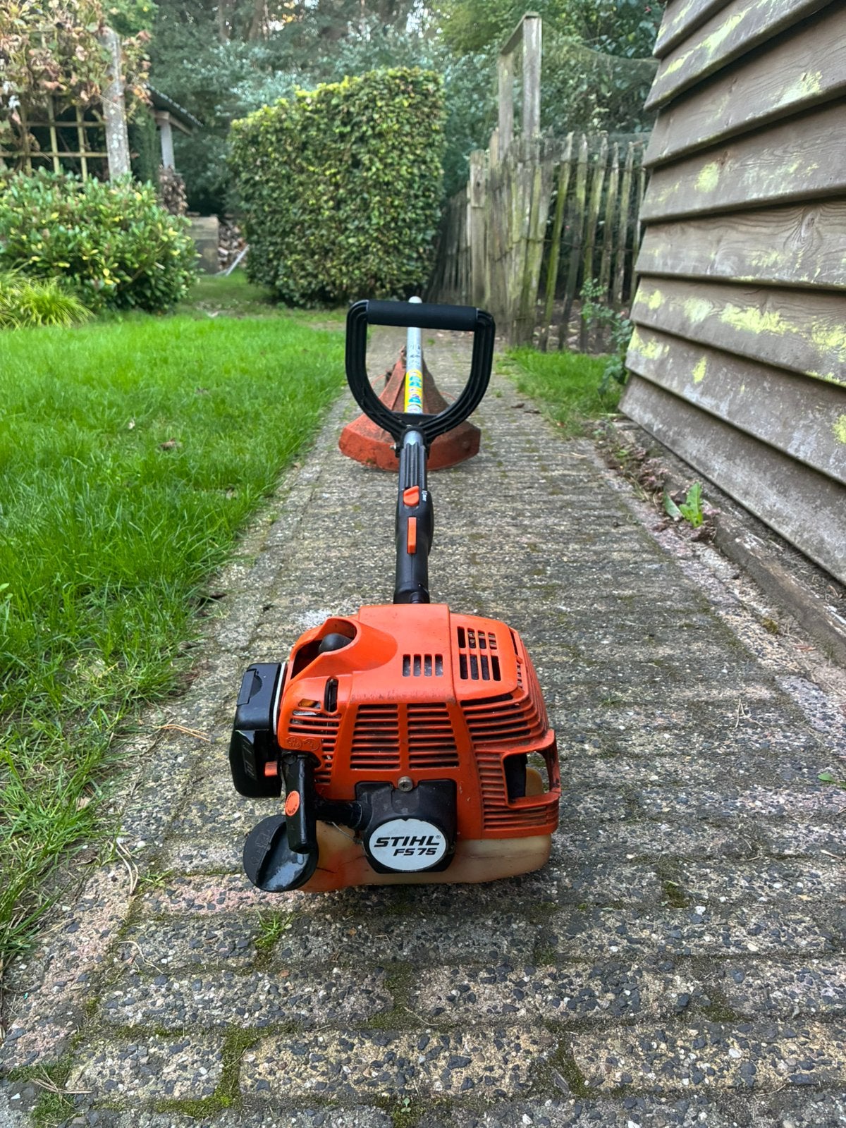 Stihl fs 75 bosmaaier, Tuin en Terras, Ophalen, Zo goed als nieuw, Accu