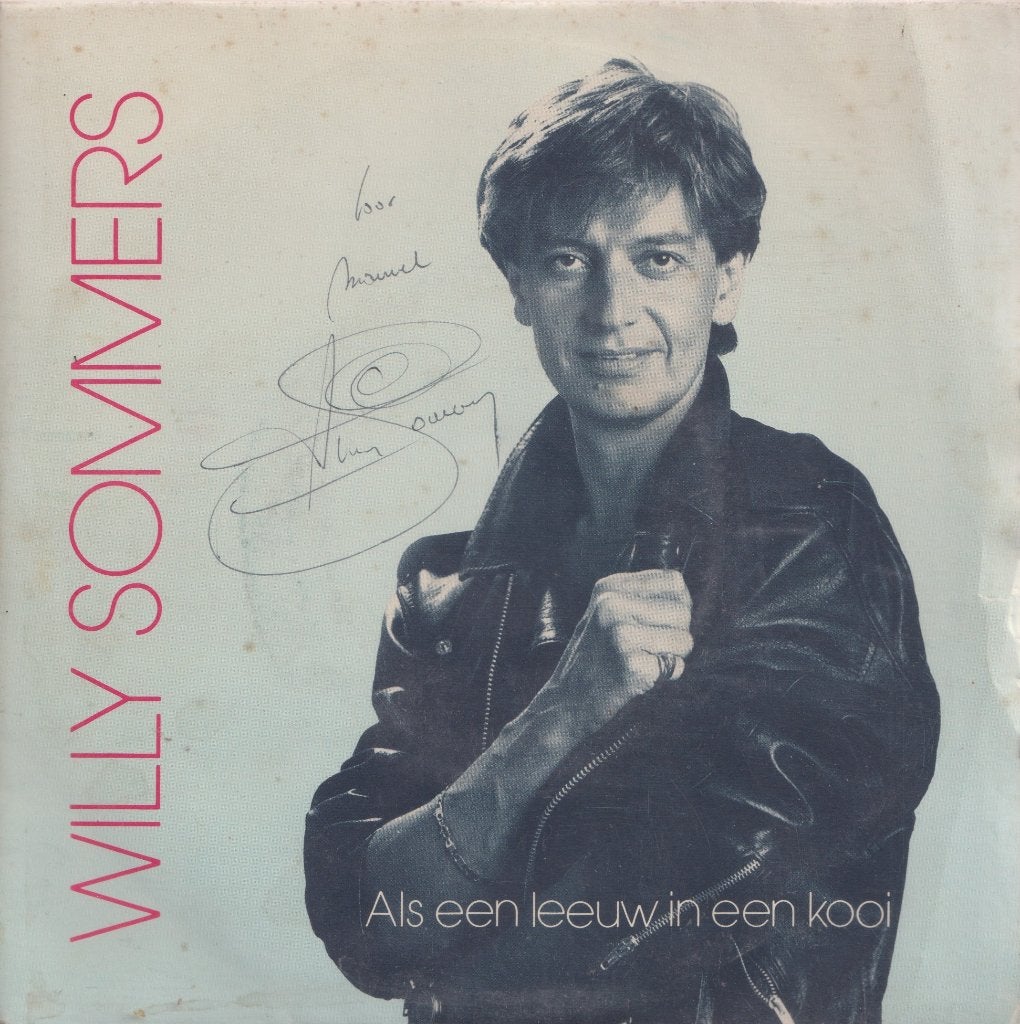 Willy Sommers – Als een leeuw in een kooi  - Gesigneerd !!!!, Gebruikt, Ophalen of Verzenden, Nederlandstalig, Gesigneerd