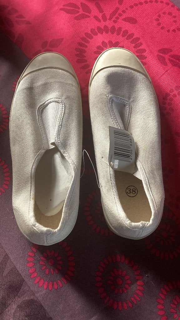 Turnpantoffels, Sports & Fitness, Neuf, Enlèvement ou Envoi, Blanc, Chaussons de gymnastique