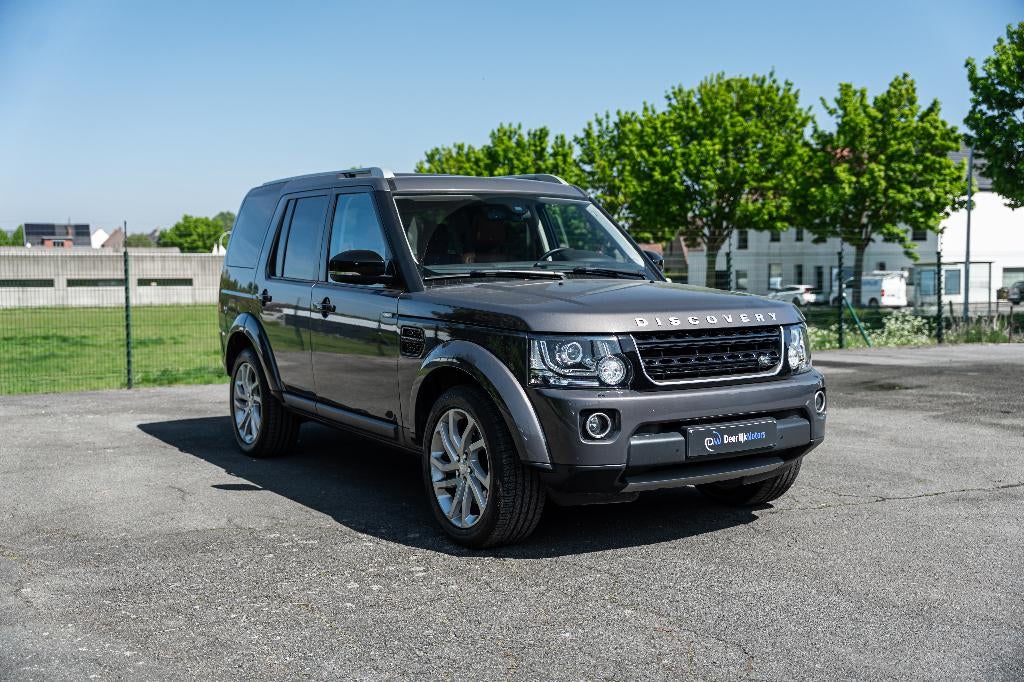 Discovery 3.0 SDV6 Landmark -7 Seats Brown Leather-Pano Roof, Auto's, Automaat, Parkeerassistent, Euro 6, 7 zetels