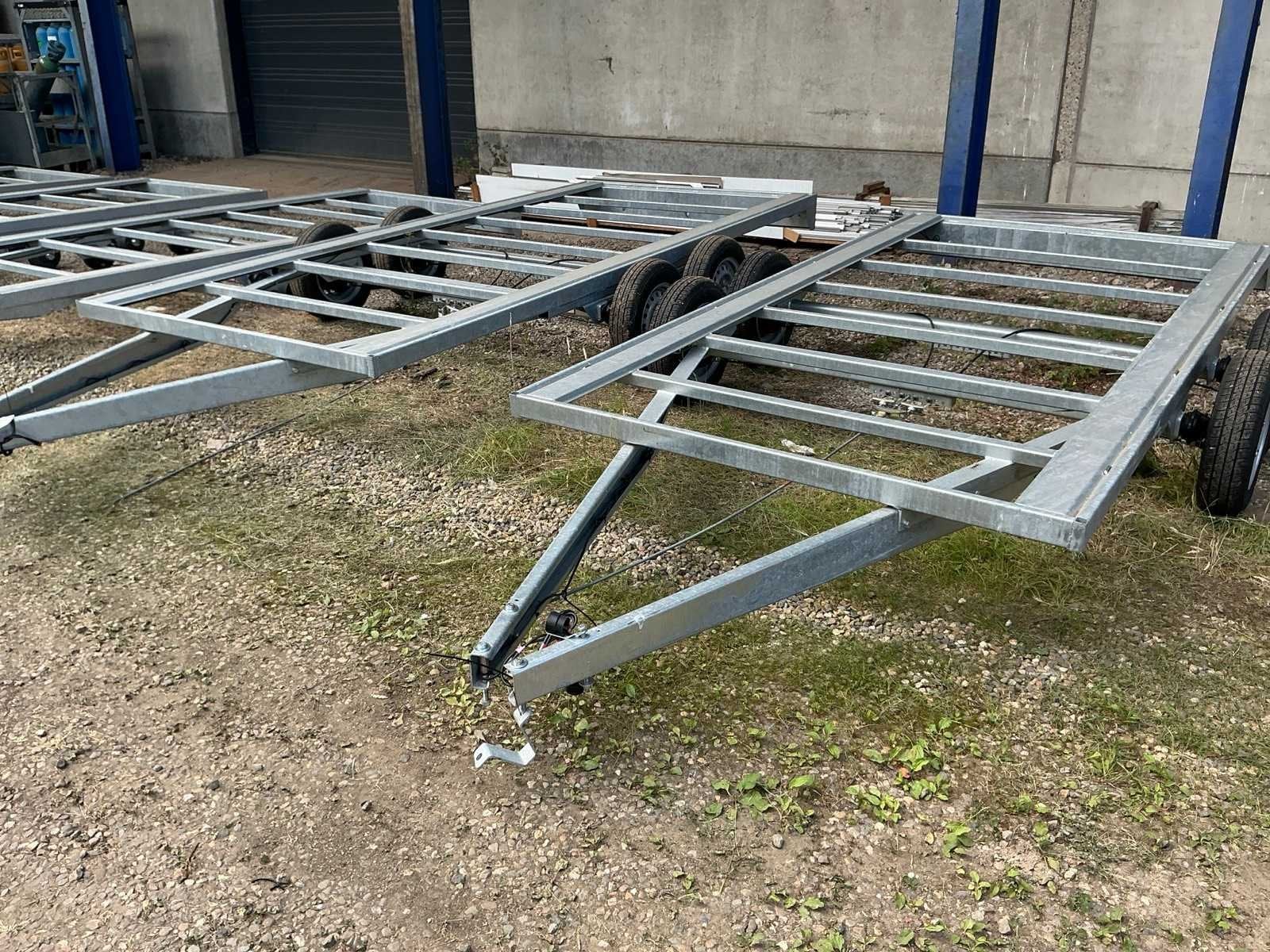 Onafgewerkte aanhangwagen (2x), Auto diversen, Aanhangers en Bagagewagens, Gebruikt