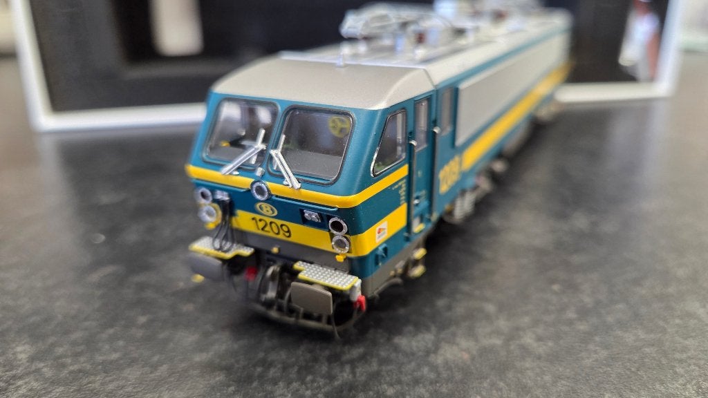 Lsmodels 12096S HLE 1209 SNCB DC SOUND - HO, Hobby & Loisirs créatifs, Enlèvement ou Envoi, Neuf, Courant continu, Locomotive