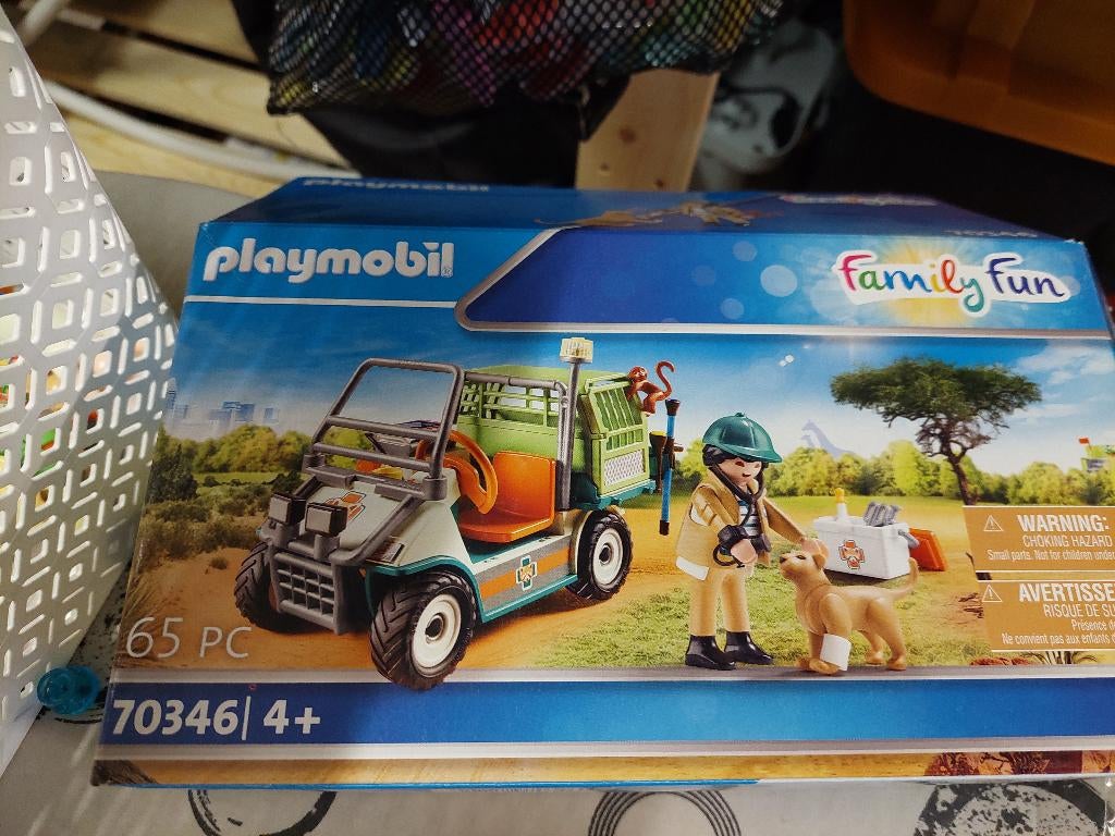 Playmobil 70346 Family Fun Dierenarts, Kinderen en Baby's, Speelgoed | Playmobil, Ophalen of Verzenden, Zo goed als nieuw, Complete set