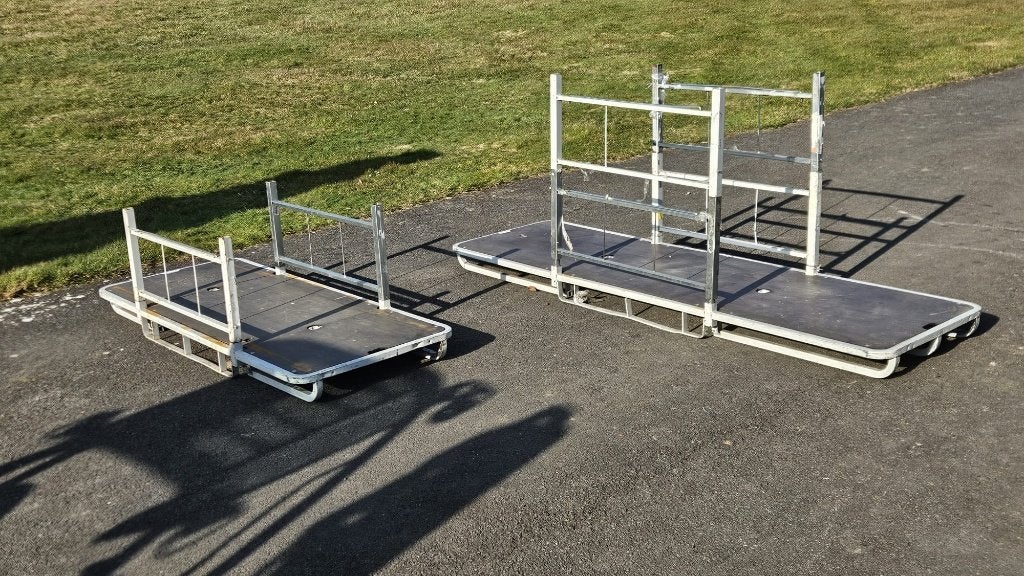 2 x Langmateriaal container, Zakelijke goederen, Machines en Bouw | Keten en Containers, Ophalen