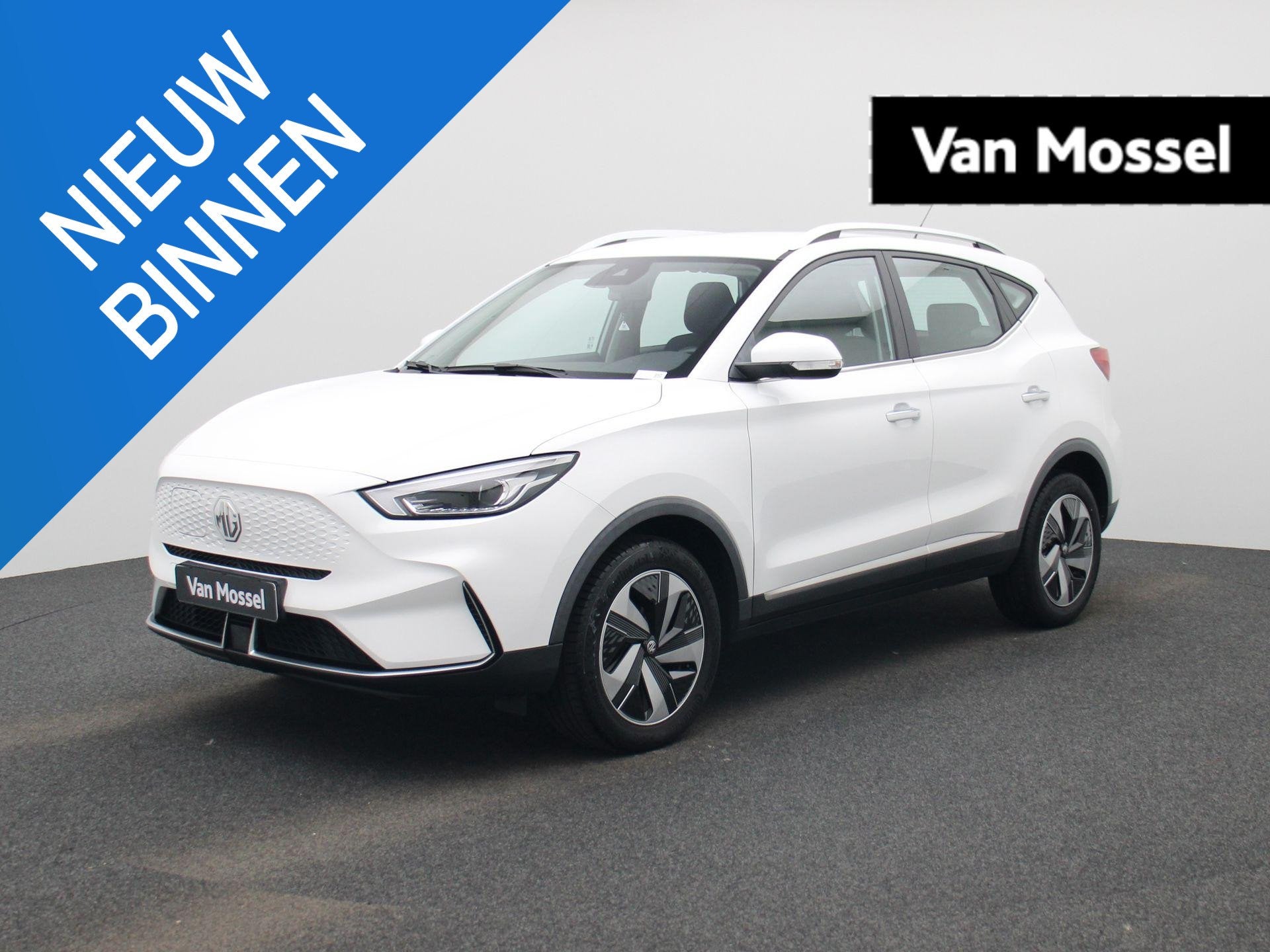 MG ZS EV EV Standard Range Comfort 50 kWh WARMTEPOMP | NAVI, Auto's, MG, Stof, Gebruikt, ZS, Wit
