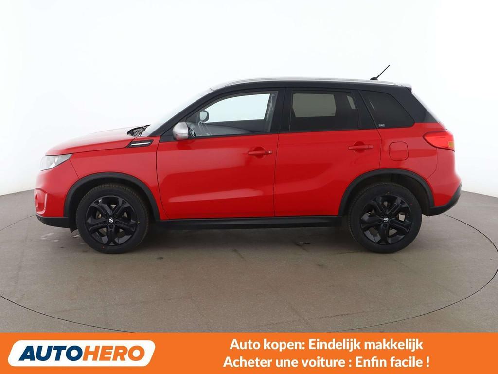 Suzuki Vitara 1.4 BoosterJet S 4x2 (bj 2018, automaat), Auto's, Suzuki, Euro 6, Alcantara, 5 zetels, 1373 cc