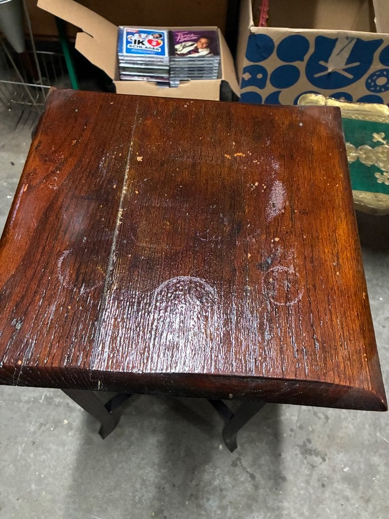 Vintage plantentafel, Ophalen