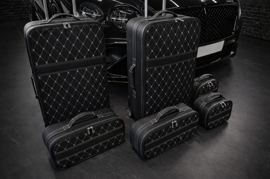 Ensemble de sacs personnalisés pour Bentley Continental GTC, Moins de 35 cm, Noir, Envoi, Neuf