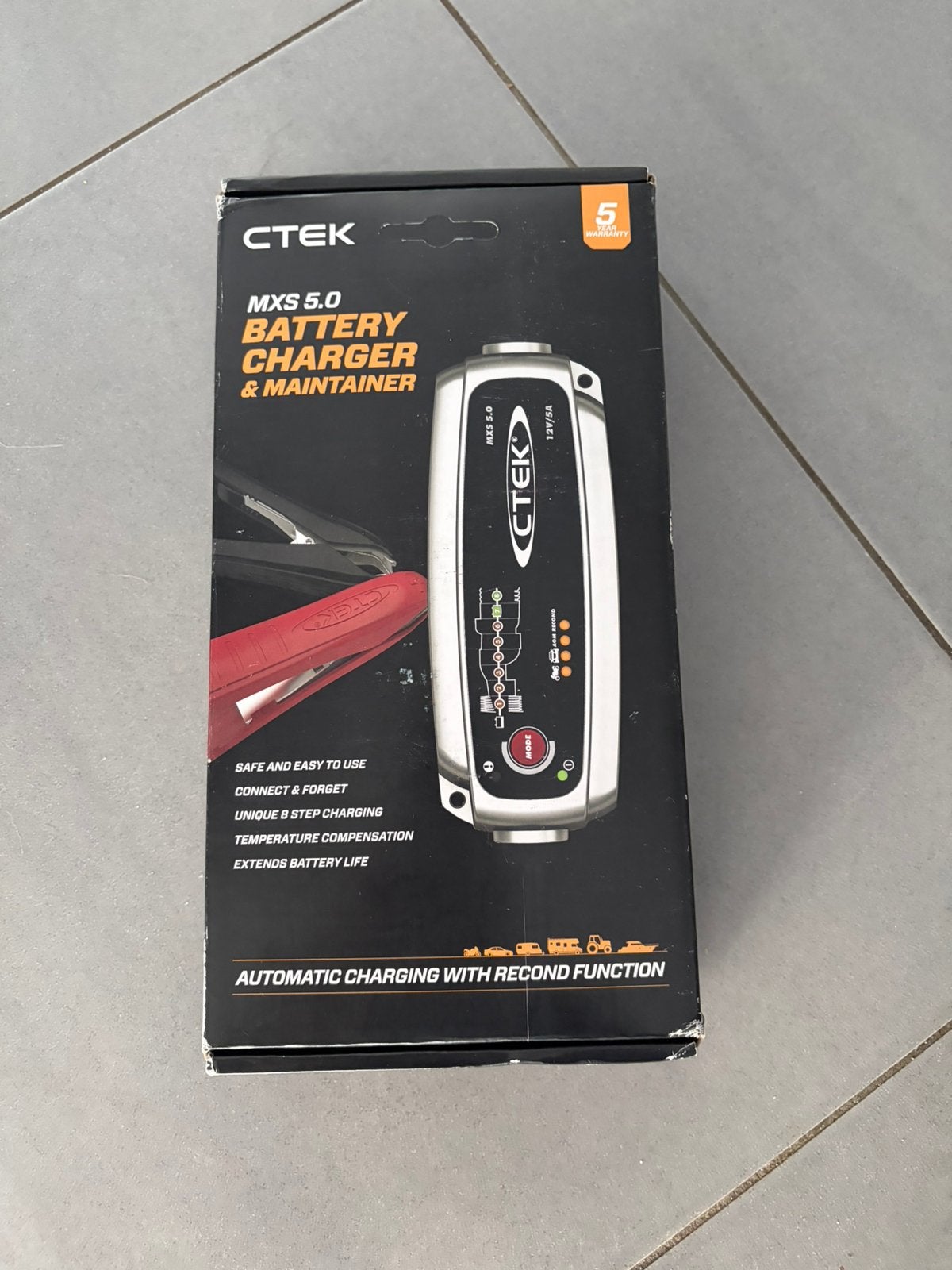 CTEK MXS 5.0 tout neuf, Enlèvement