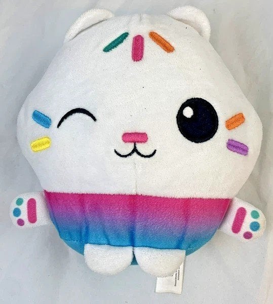 Jouet en peluche Gabby's Dollhouse Cakey Cat 25 cm, Enfants & Bébés, Overige karakters, Chat, Autres marques, Comme neuf