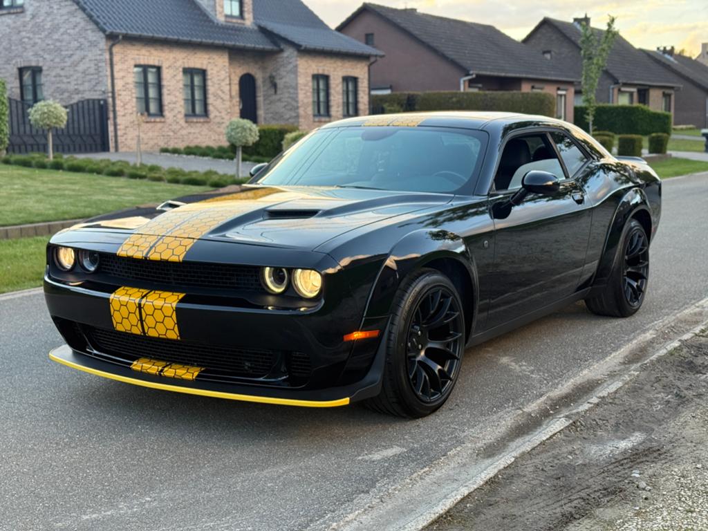 Dodge Chalenger widebody, Auto's, Dodge, Automaat, Alcantara, Zwart, 5 zetels