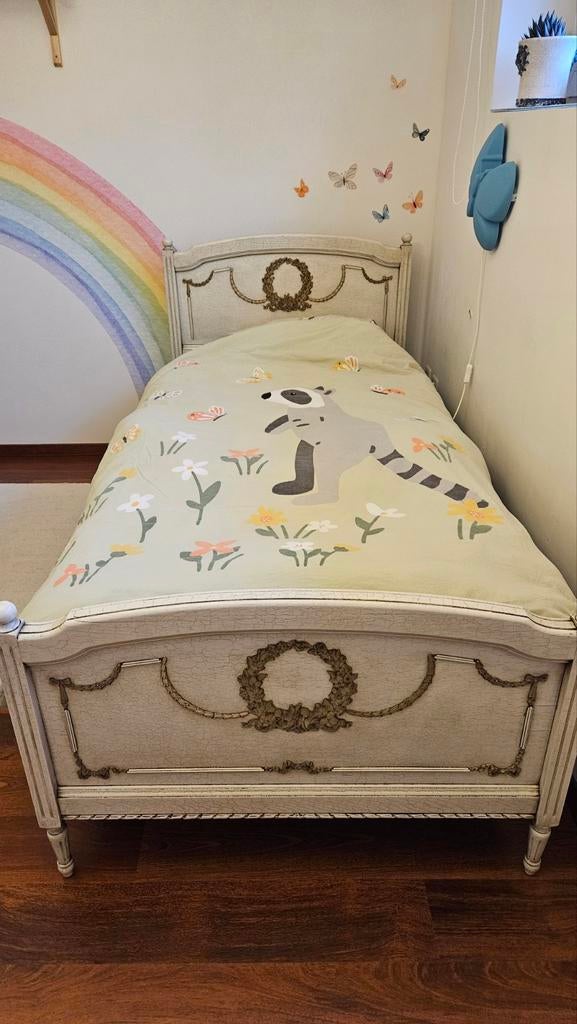 Retro/vintage prinsessenbed, Huis en Inrichting, Slaapkamer | Complete slaapkamers, Ophalen