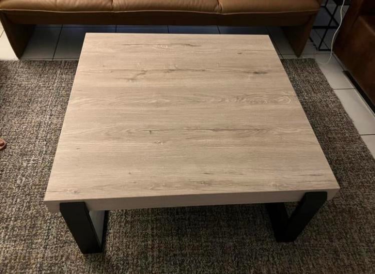 Salontafel Lucca 105x100x40, 100 à 150 cm, Moins de 50 cm, 100 à 150 cm, Enlèvement