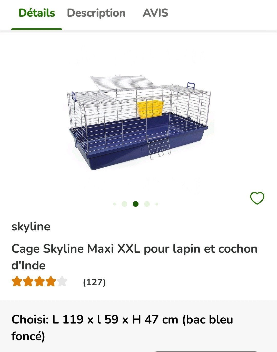 Cage 120cm, Animaux & Accessoires, Rongeurs & Lapins | Cages & Clapiers, Utilisé, Cage, Cobaye, Lapin, Enlèvement