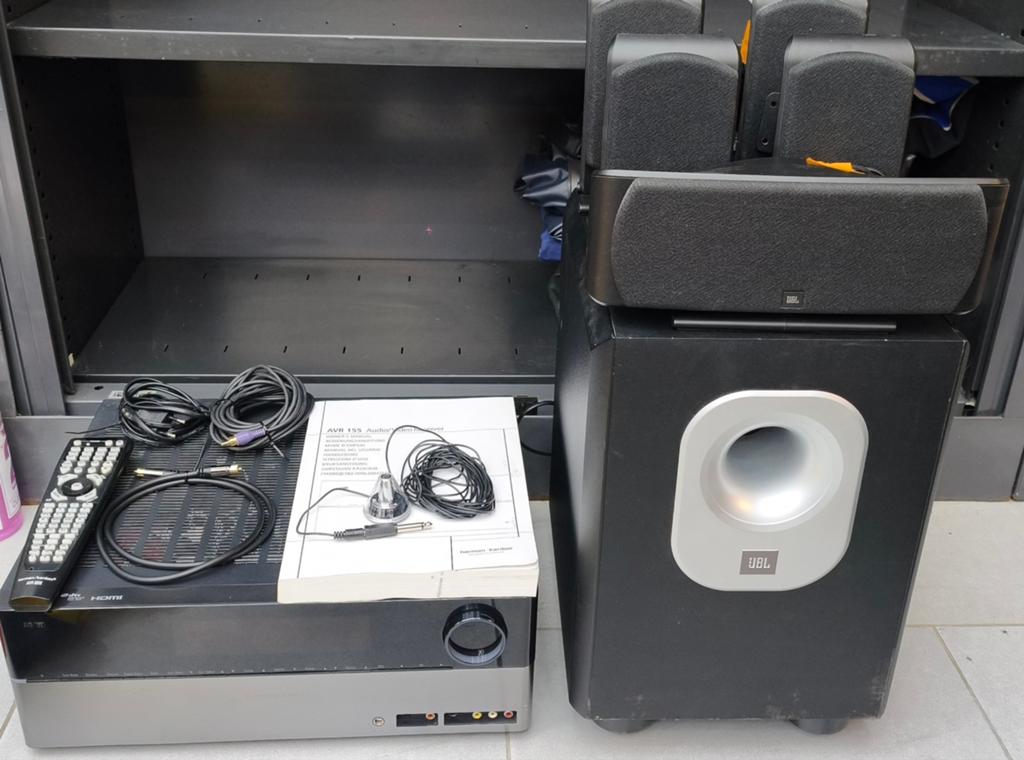 Home cinéma Harman kardon 5.1, Muziek en Instrumenten, Behuizingen en Koffers, Ophalen
