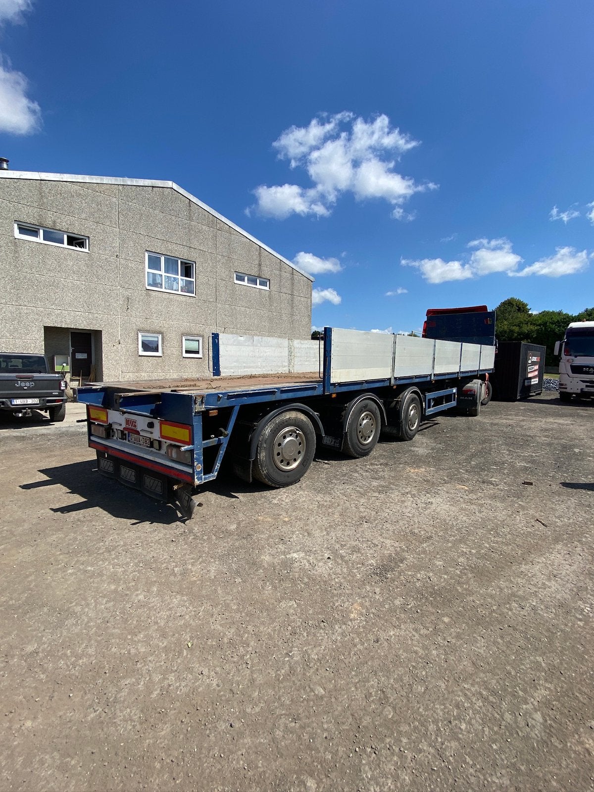 Semi remirque KWB 3 essieux, Particulier, Achat, Remorques et Semi-remorques