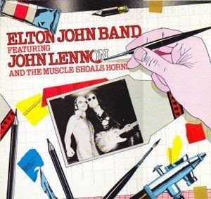 ELTON JOHN BAND + JOHN LENNON, Pop rock, Enlèvement ou Envoi, Pochette photo, Comme neuf