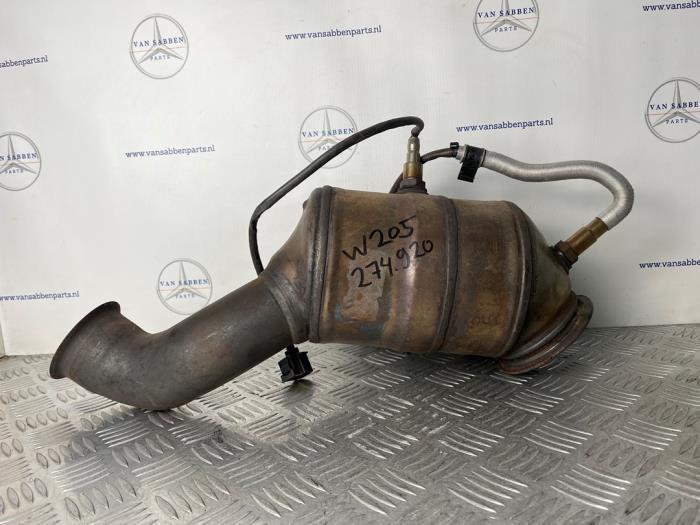 Catalyseur d'un Mercedes C-Klasse, -, 3 mois de garantie, Utilisé, -