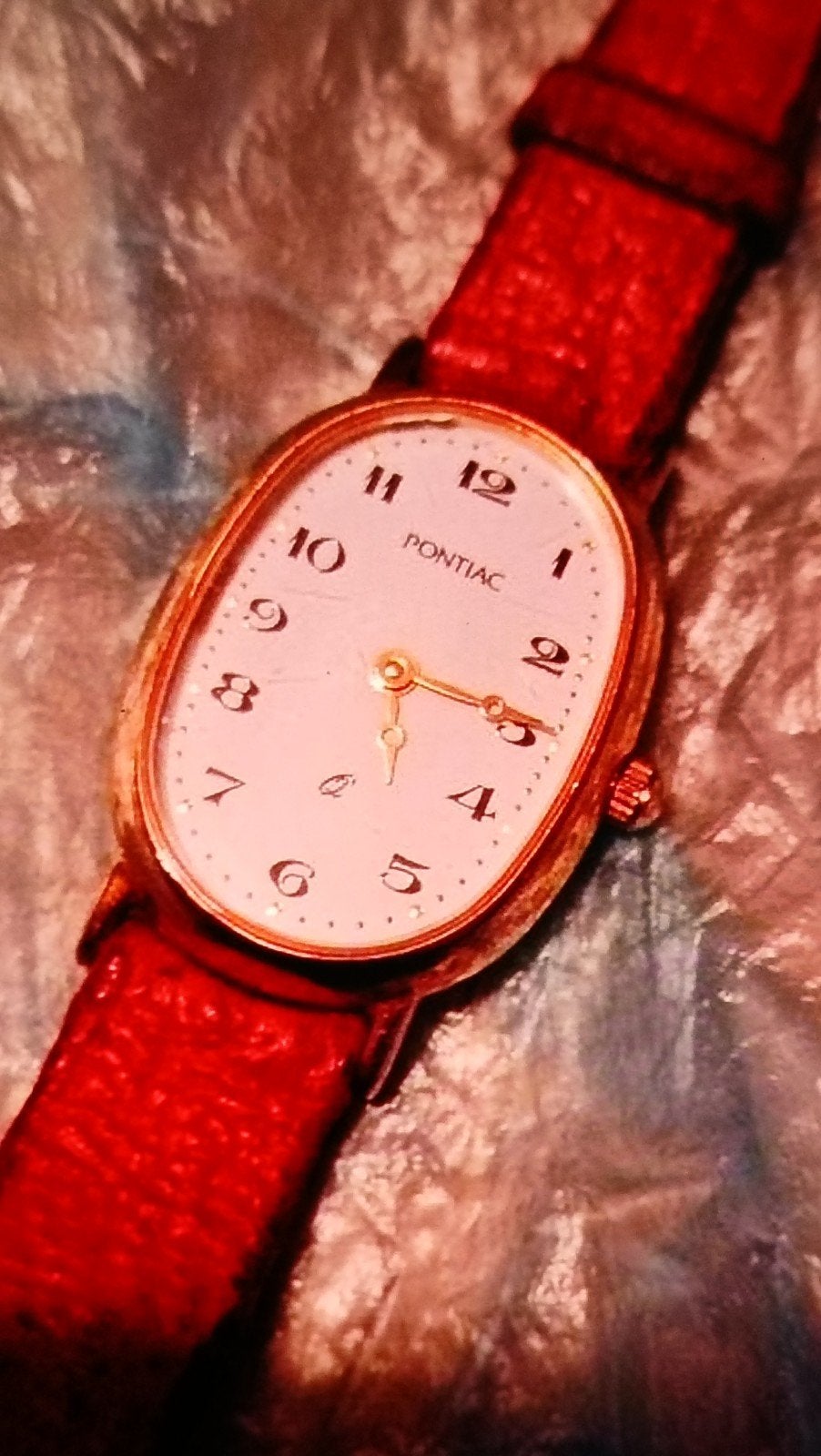 Montre à quartz Pontiac pour femme, Montre-bracelet, Autres marques, Cuir, Comme neuf