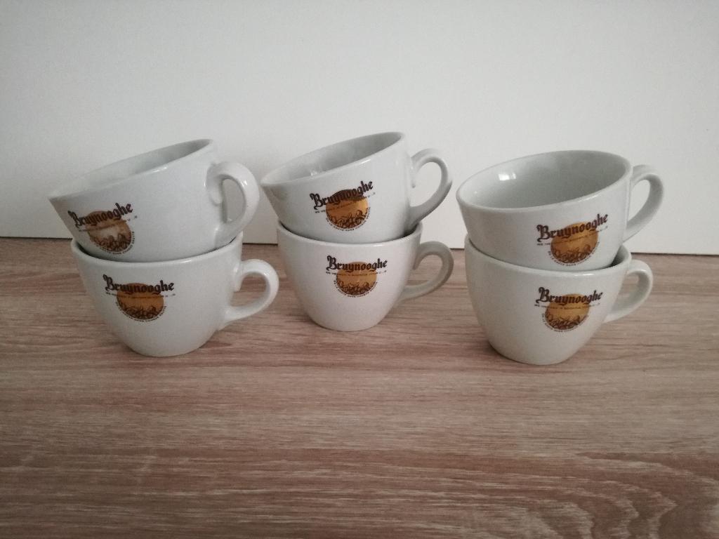 6 koffietassen Bruynooghe, Enlèvement, Utilisé, Tasse(s) et/ou soucoupe(s)