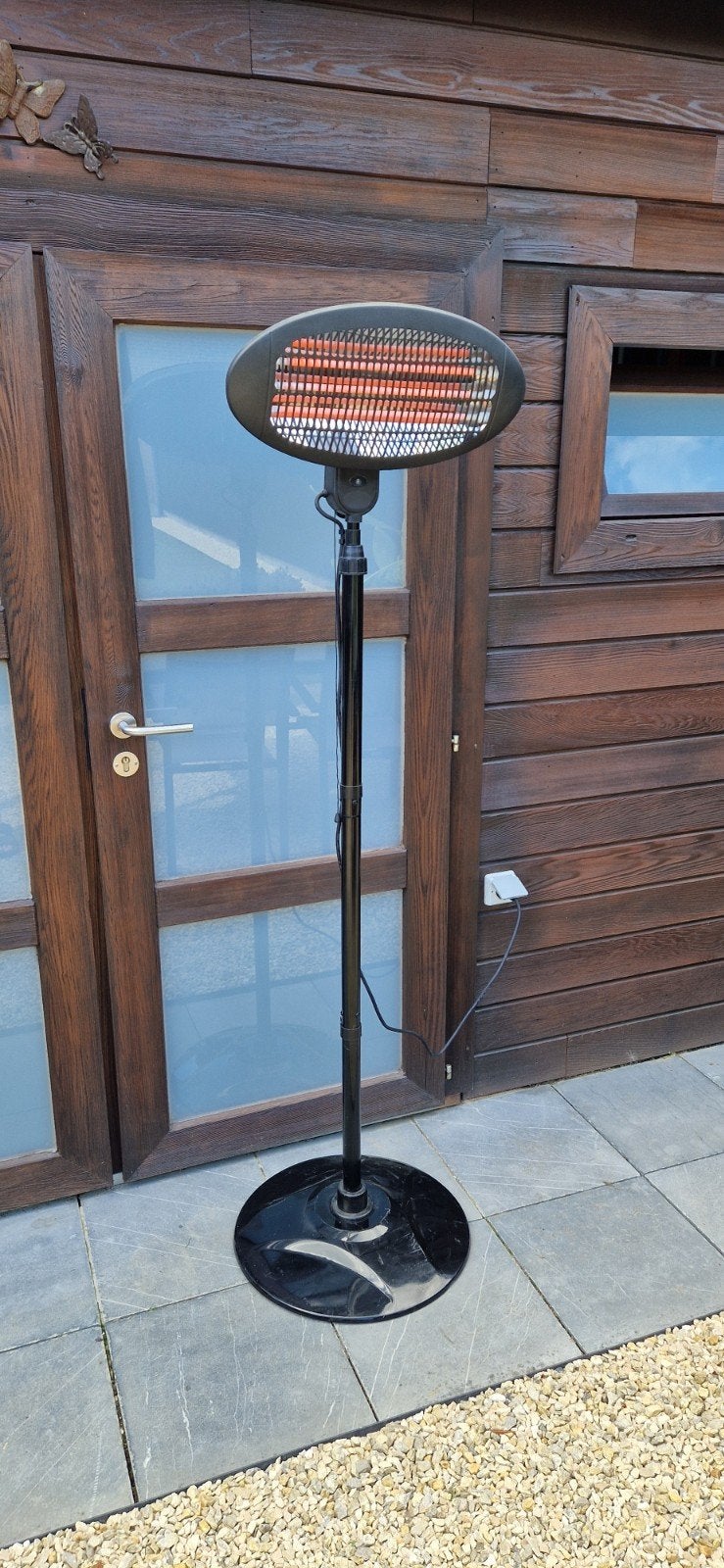 terrasverwarmer, Enlèvement