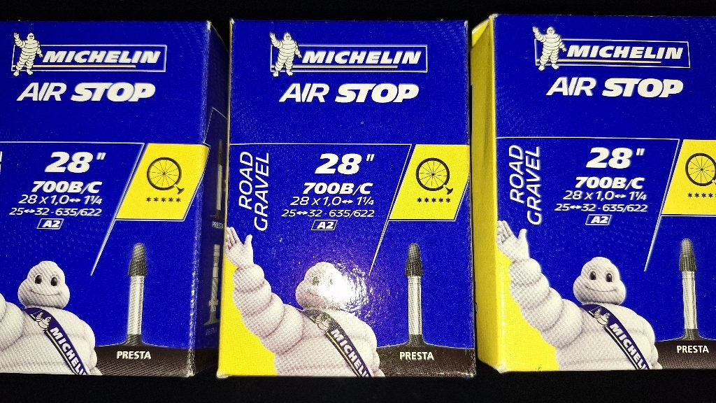 Michelin Air Stop binnenbanden nieuw in verpakking., Fietsen en Brommers, Fietsonderdelen, Ophalen, Michelin, Band, Nieuw