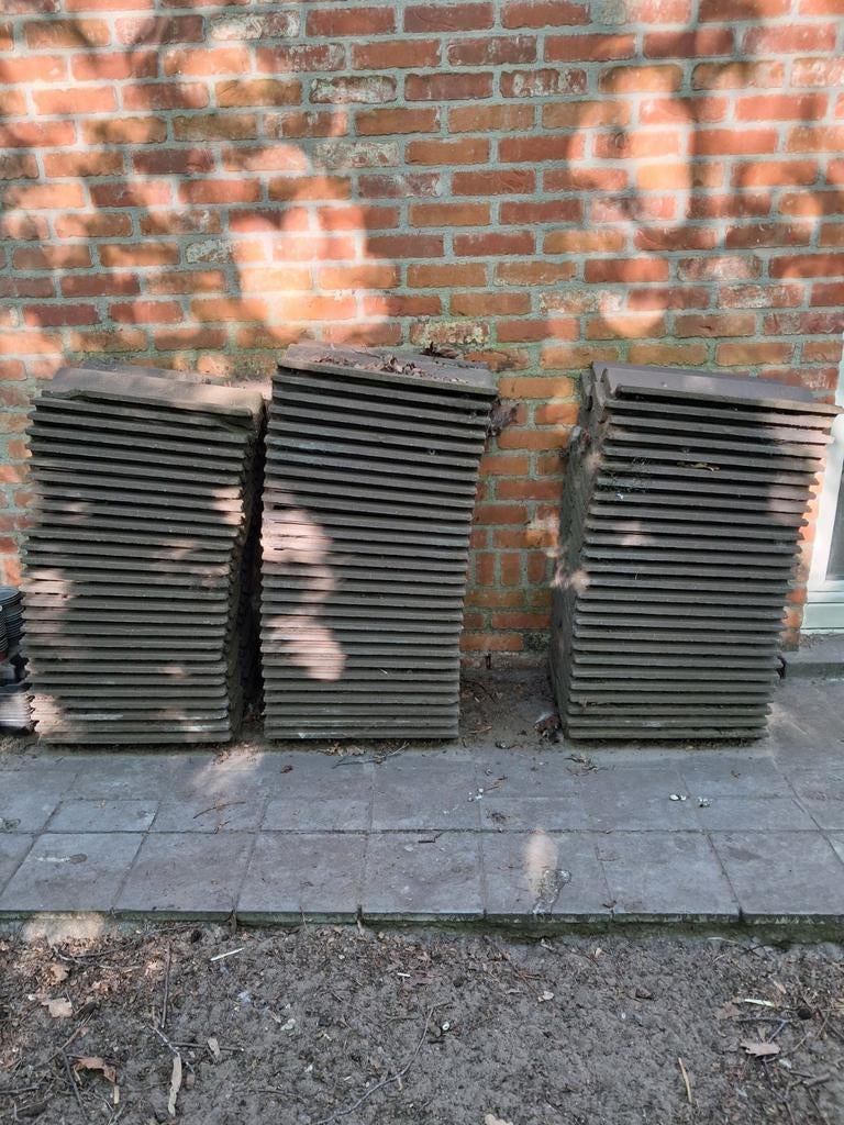 Gratis dakpannen zonder asbest, Ophalen, Dakpannen