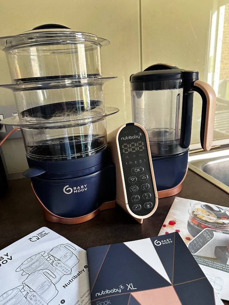 Nutribaby Babymoov XL, Ophalen, Stoomfunctie, Zo goed als nieuw, Babymoov