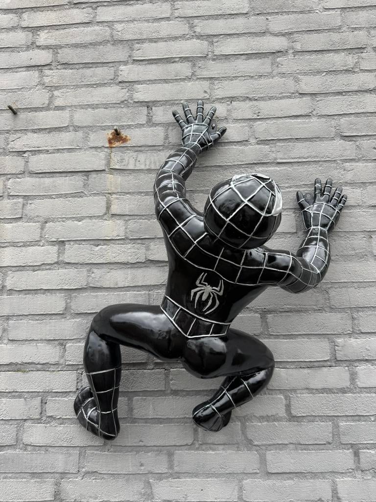 Spiderman decoratie beeld klimmend, Ophalen, Gebruikt, Fantasy