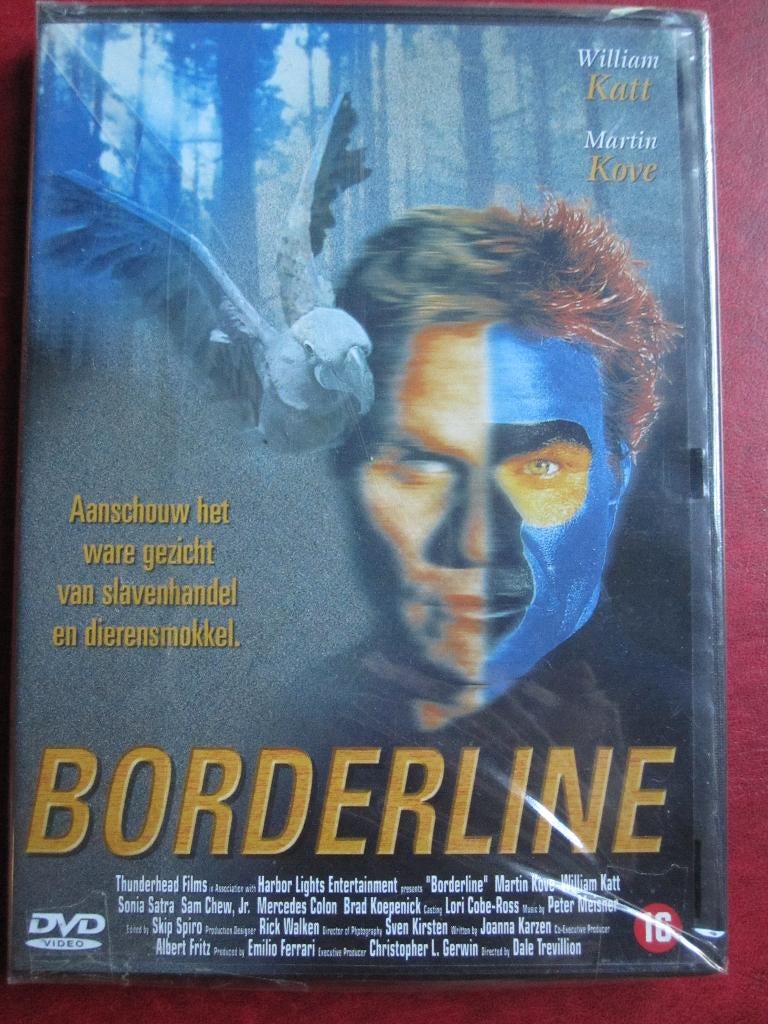 Borderline (nieuw in de verpakking), Cd's en Dvd's, Dvd's | Thrillers en Misdaad, Nieuw in verpakking, Actiethriller, Vanaf 16 jaar