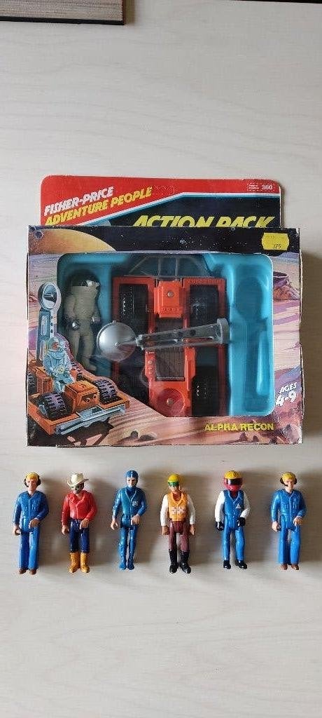 Fisher Price Adventure People figuren + action pack, Verzamelen, Poppetjes en Figuurtjes, Ophalen of Verzenden