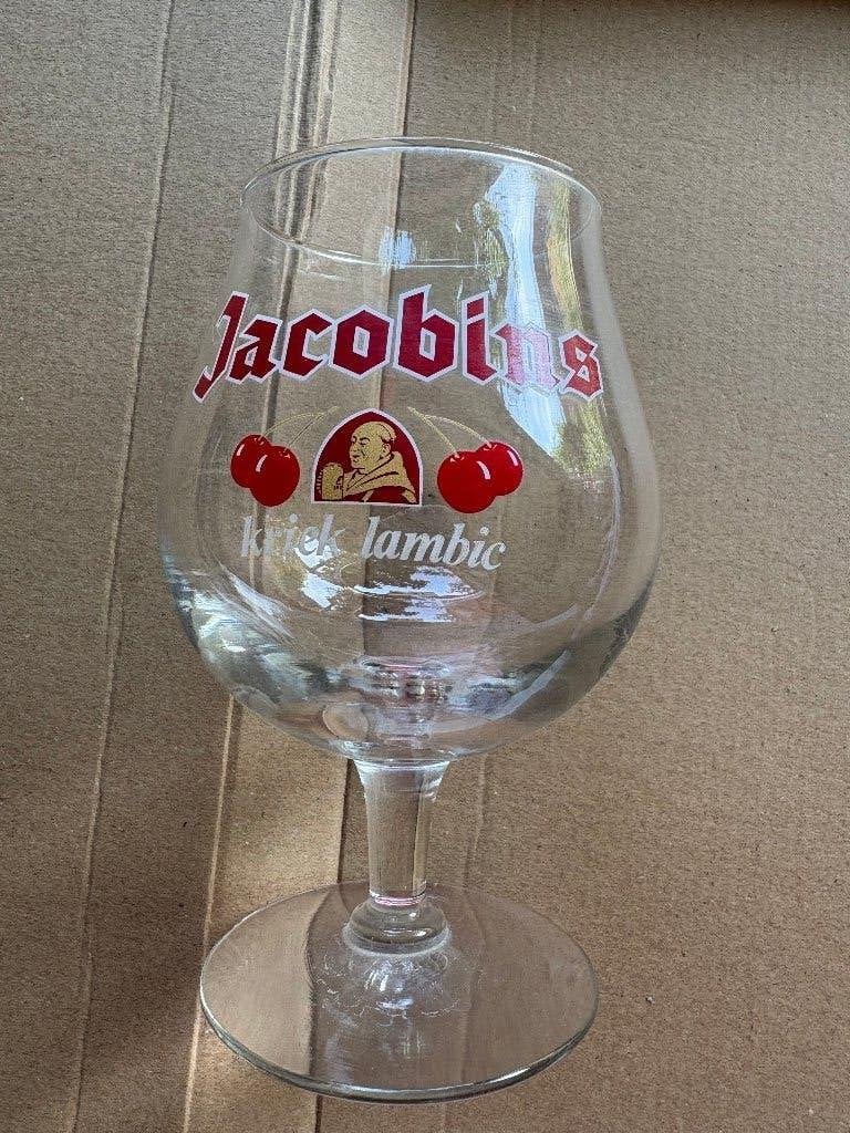 Jacobins Kriek Lambic, Collections, Enlèvement ou Envoi, Comme neuf, Verre ou Verres, Autres marques