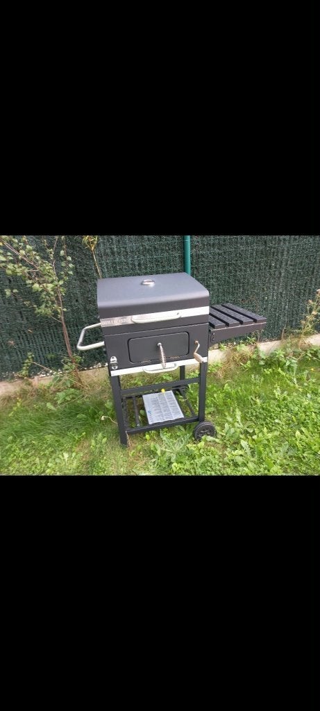BBQ au charbon de bois Grillmeister, Enlèvement, Comme neuf, Grill meister