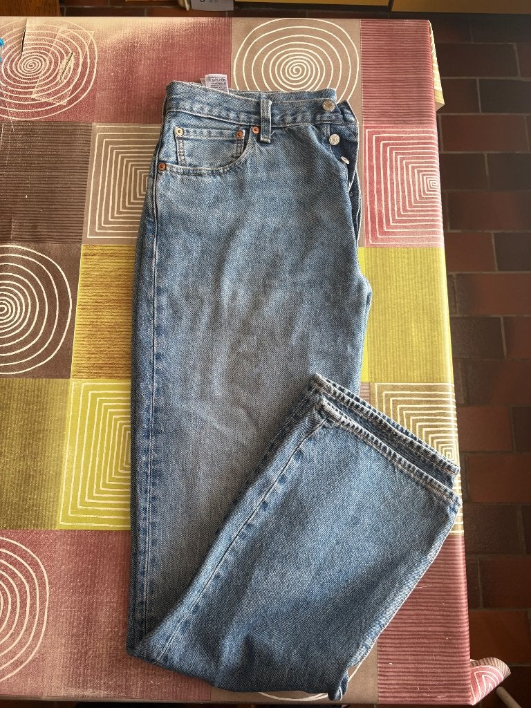 Levi's 501 Premium Original W36 L32, W36 - W38 (confectie 52/54), Blauw, Ophalen of Verzenden, Zo goed als nieuw