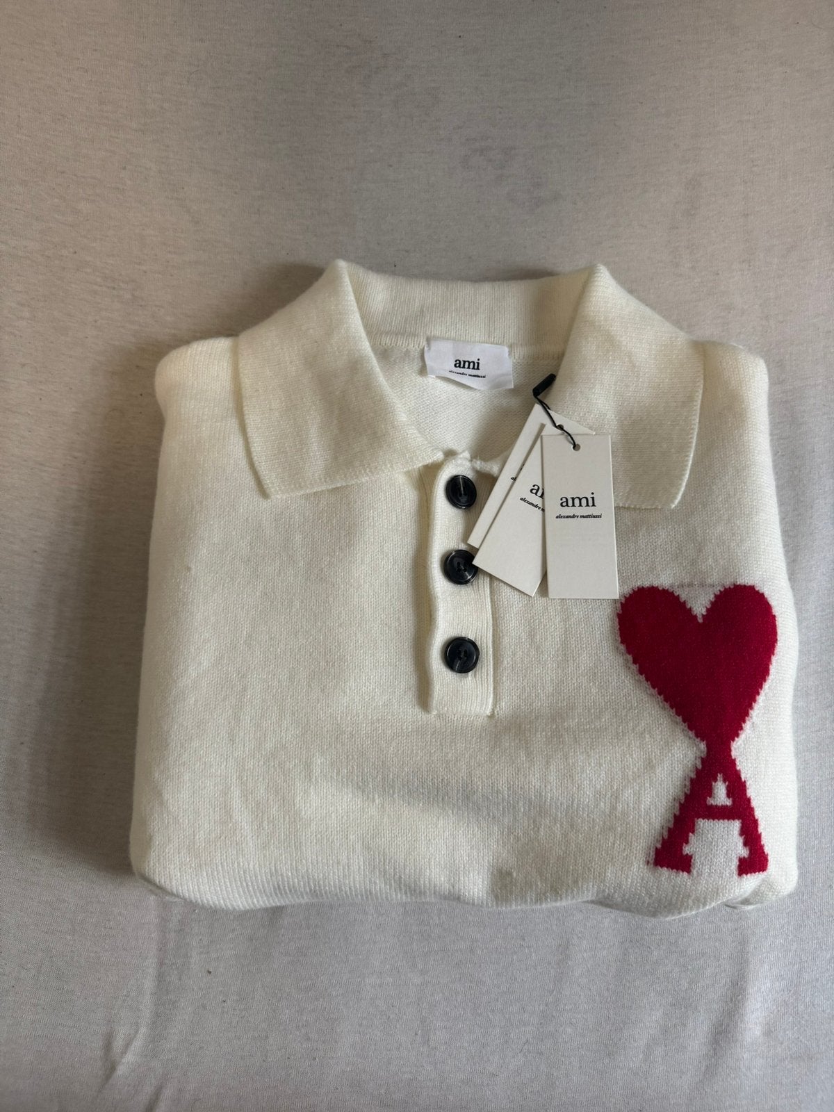 Ami trui, Envoi, Comme neuf, Taille 48/50 (M), Blanc